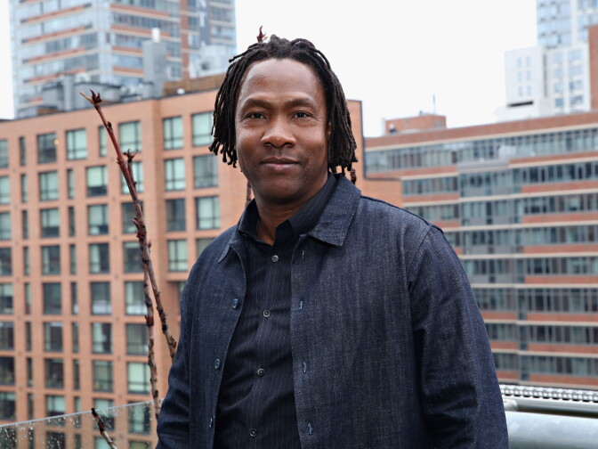 NEW YORK, NY - APRIL 20:  Director Roger Ross Williams attends the CNN Films Cocktail Reception during the 2015 Tribeca Film Festival at Hotel Americano on April 20, 2015 in New York City.  (Photo by Cindy Ord/Getty Images for the 2015 Tribeca Film Festival)