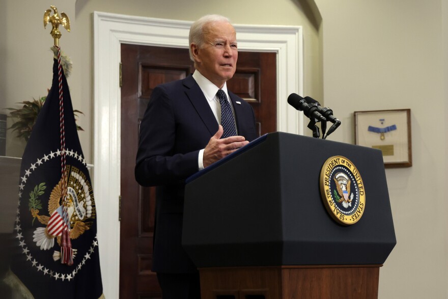 Biden Addresses Nation On Current Situation In Ukraine | KPCC ...