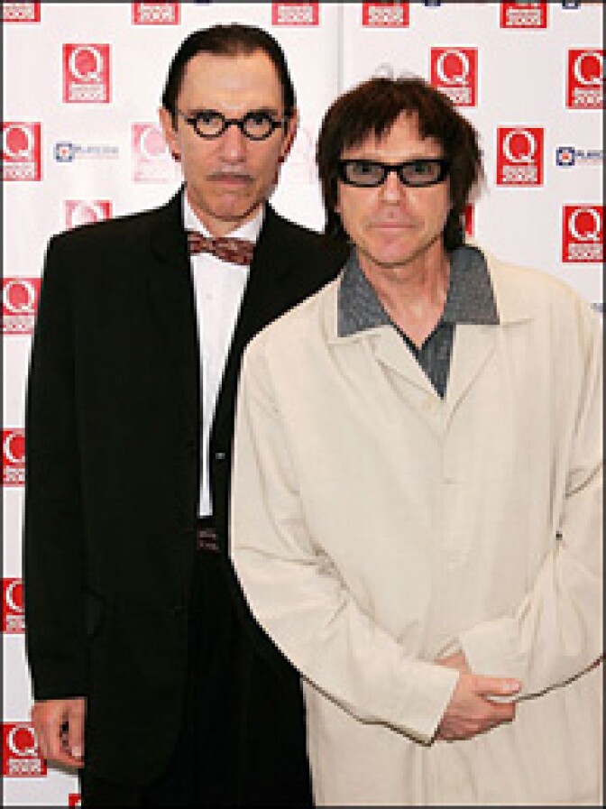 Brothers Ron and Russell Mael of Sparks.