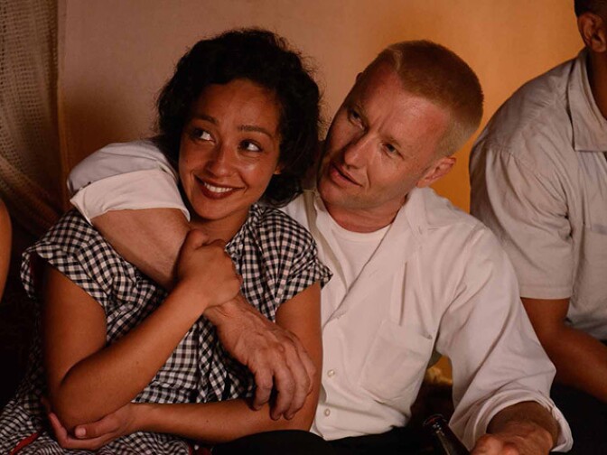 A scene from "Loving" with Ruth Negga and Joel Edgerton.