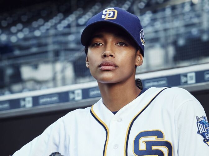 Promo pic for Fox's new show, Pitch, starring Kylie Bunbury (pictured)