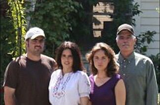 The Dervaes Family at their home in Pasadena