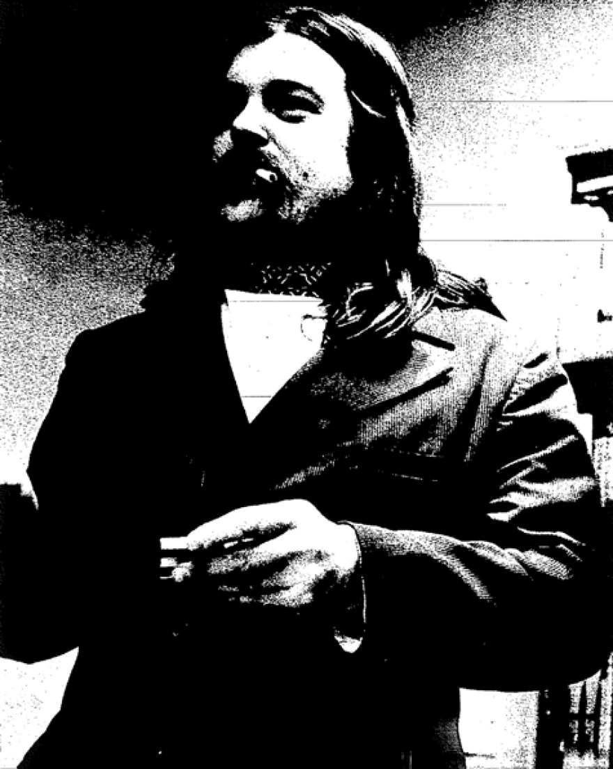 Marc Haefele at Doubleday & Co, October 1970.