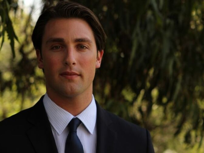 Ian Calderon is a former state surfing champion and a candidate for the 57th Assembly seat.