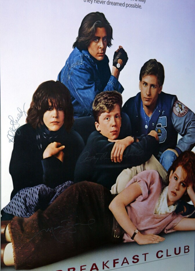 <<attends>> the Film Society of Lincoln Center's celebration of John Hughes on the 25th anniversary of his film "The Breakfast Club" at the Paris Theatre on September 20, 2010 in New York City.