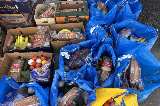 Costa Mesa mutual aid food delivery 