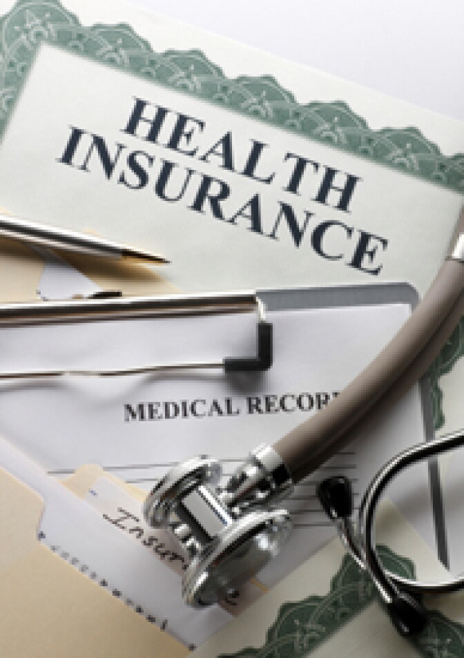 The trade group America's Health Insurance Plans released results of a survey of high charges submitted by doctors outside the insurers' approved networks of physicians last year. 