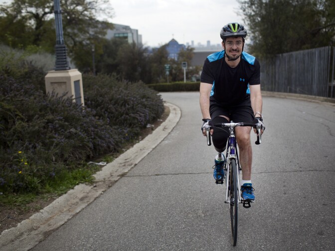 In April, Damian Kevitt is helping to put on Finish the Ride – an event in which Kevitt, his friends, family and supporters will start at the place where he was hit one year ago and finish his original route.