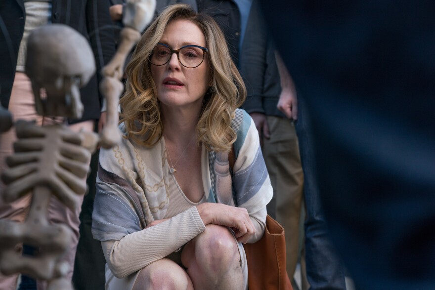 Julianne Moore in the Sebastián Lelio film, "Gloria Bell." Photo by HilaryBronwyn Gayle, courtesy of A24