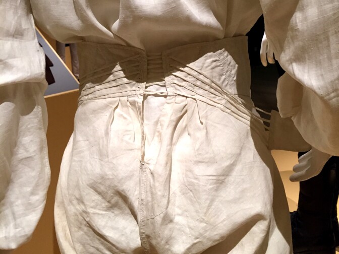 An early version of Spanx for men ... a corset built into a man's undergarment.