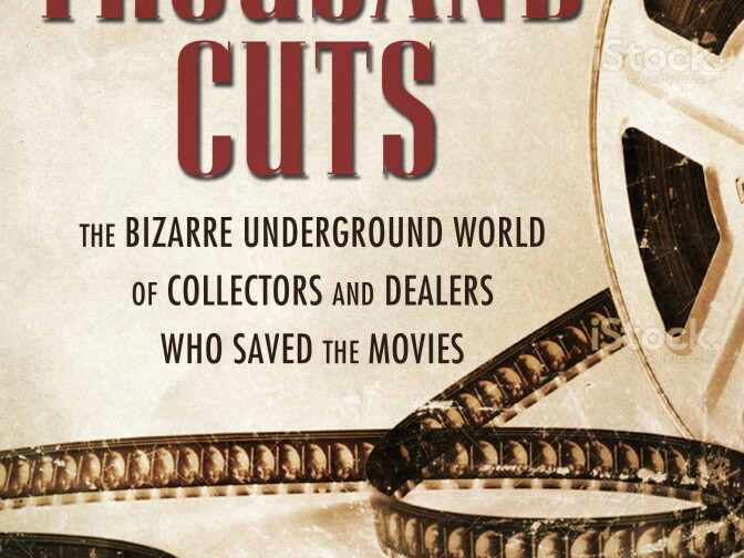 The front cover of the book, "A Thousand Cuts" by Dennis Bartok and Jeff Joseph.
