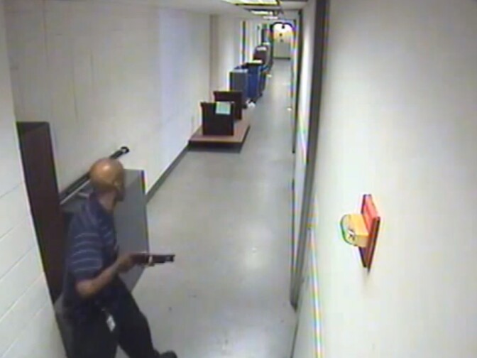 A screen capture of the video released. 