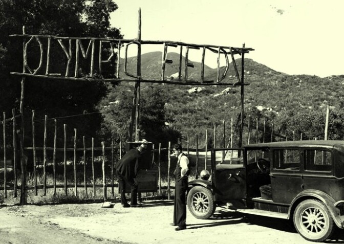 Olympic Fields Nudist Camp in 1937