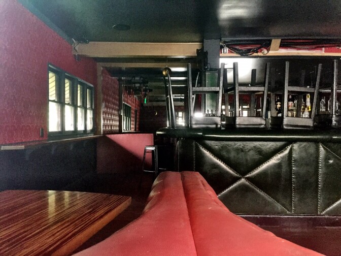 It makes you sad just to look through the window of the gutted shuttered Formosa Cafe in West Hollywood.