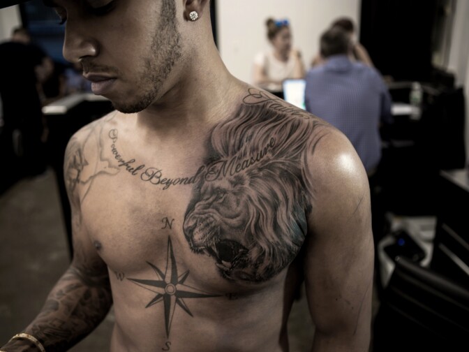 Bang Bang Black-and-Gray Realism - Lion