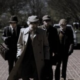 Jared Abrahamson, Evan Peters, Blake Jenner and Barry Keoghan in "American Animals" 