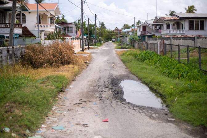 Emerging as potential oil powers while the world seeks to wean itself off planet-warming fossil fuels, South American neighbors Guyana and Suriname say they have no choice but to cash in while they can. (ERRENCE THOMPSON/AFP via Getty Images)
