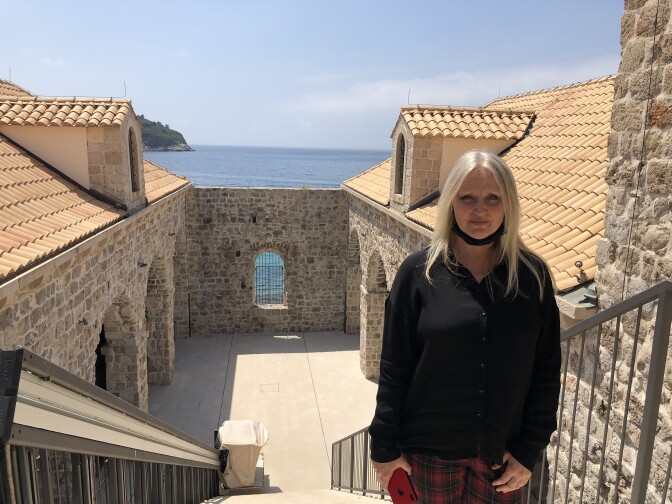 Ivana Marinavić, education coordinator at The Lazarettos, says punishment for breaking quarantine 500 years ago was chopping off the offender's ears or nose, and sometimes death.