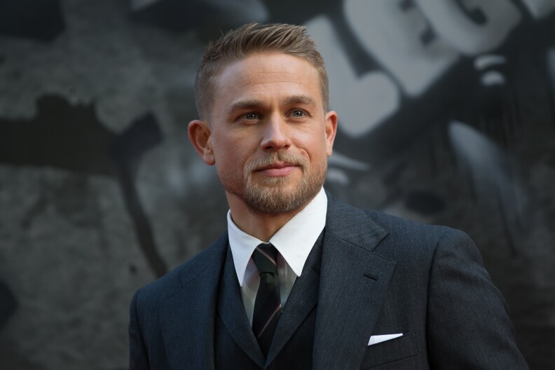 British actor Charlie Hunnam poses for a photograph upon arrival at the European Premiere of "King Arthur: legend of the Sword" in London on May 10, 2017.  / AFP PHOTO / Daniel LEAL-OLIVAS        (Photo credit should read DANIEL LEAL-OLIVAS/AFP/Getty Images)