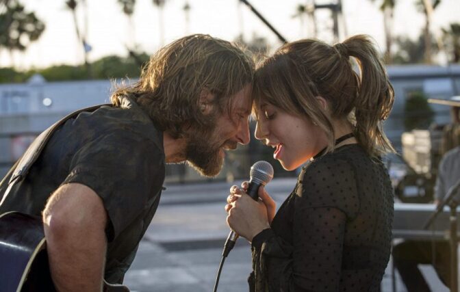 Bradley Cooper directed and co-stars with Lady Gaga in a remake of "A Star is Born."