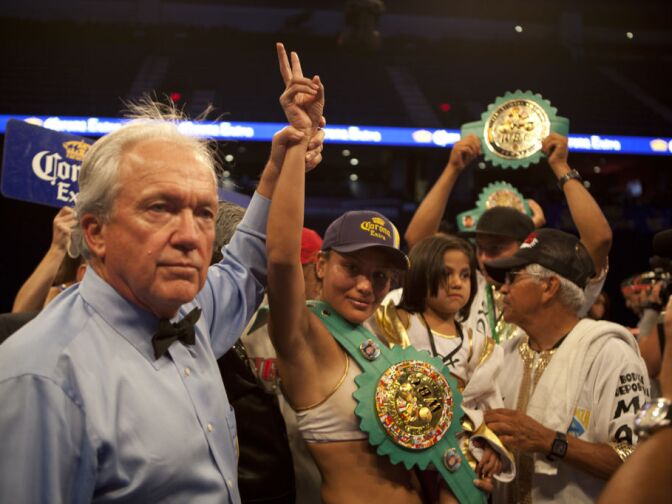 "La Barbie" is pronouned the WBC female flyweight titlist. Mariana “La Barbie” Juarez won the grueling ten round split decision verdict over hard-hitting Japanese titlist and undisputed Asia Pacific Region champion, Shindo Go in the match known as “Punos de Esperanza” (Fists of HOPE)