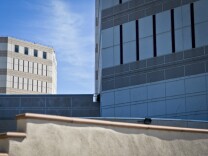The Twin Towers Correctional Facility in downtown Los Angeles CA Thursday. 

Phillip Cho at the LASD Twin Towers Correctional Facility Thursday, March 5, 2015. 

Photo © 2015 Stuart Palley. 