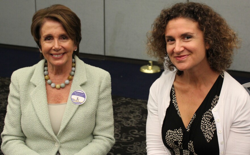 Take Two host Alex Cohen sits with Congresswoman Nancy Pelosi for an interview. 