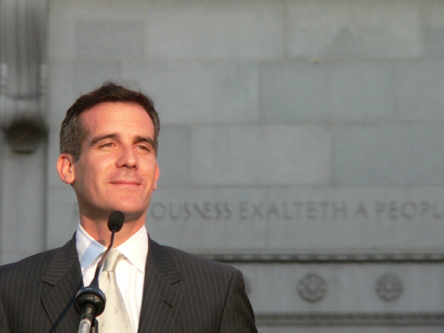 Mayor Eric Garcetti didn't have anything to say about the 2020 Commission in his State of the City speech. 