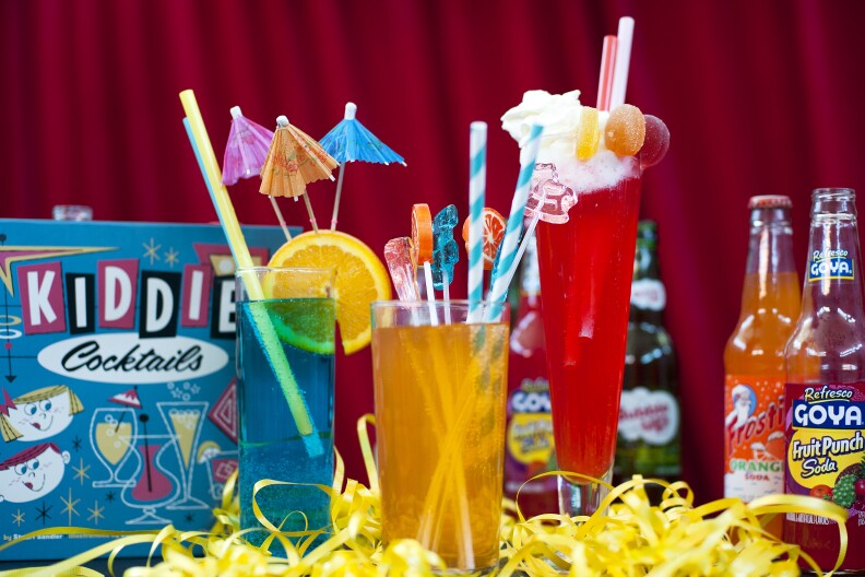 "Most of what you need to make kiddie cocktails are what you already have," says author Stuart Sandler. "The best part of making a kiddie cocktail is making it together."