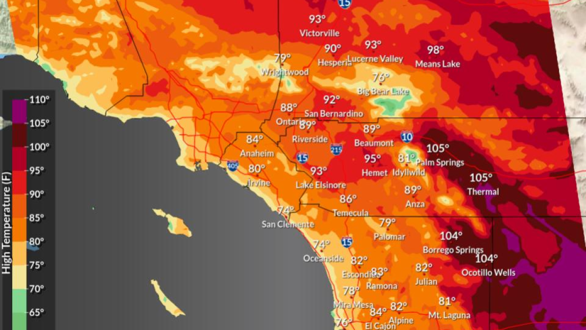 Your SoCal Weather Report For Aug. 21-25: A Showery Start, Followed By Dry, Warm Week - Vimarsana News
