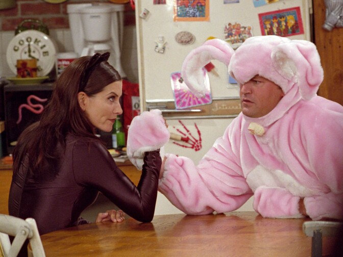 <em>Friends</em>' Chandler Bing — in fact, a perfect example of the beta hero.