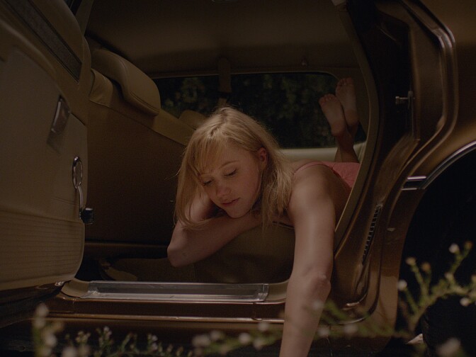 <em>It Follows</em> "inverts the abstinence metaphor behind most teen horror flicks," says NPR film critic Bob Mondello.