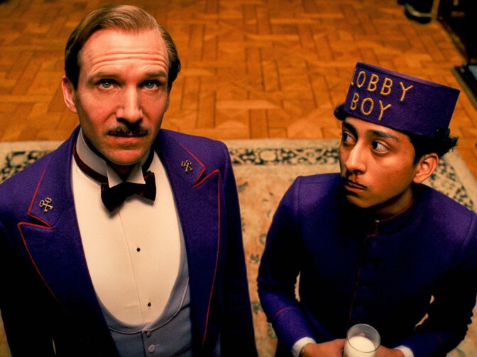 Still from the film "The Grand Budapest Hotel."