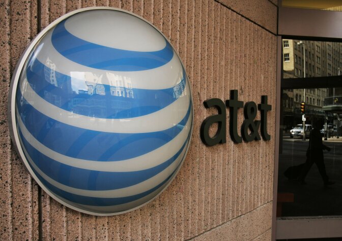File: The AT&T Communications Inc. corporate headquarters building is seen March 6, 2006 in San Antonio, Texas.