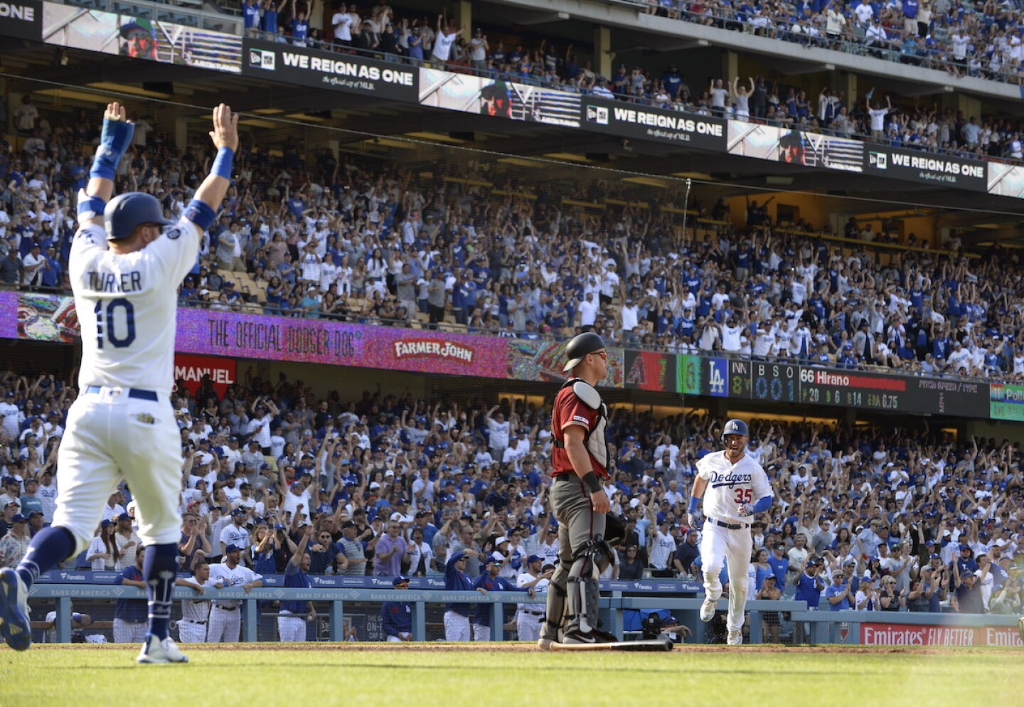 Arizona Diamondbacks v Los Angeles Dodgers
