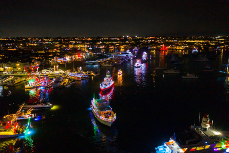 115th Newport Beach Boat Parade LAist