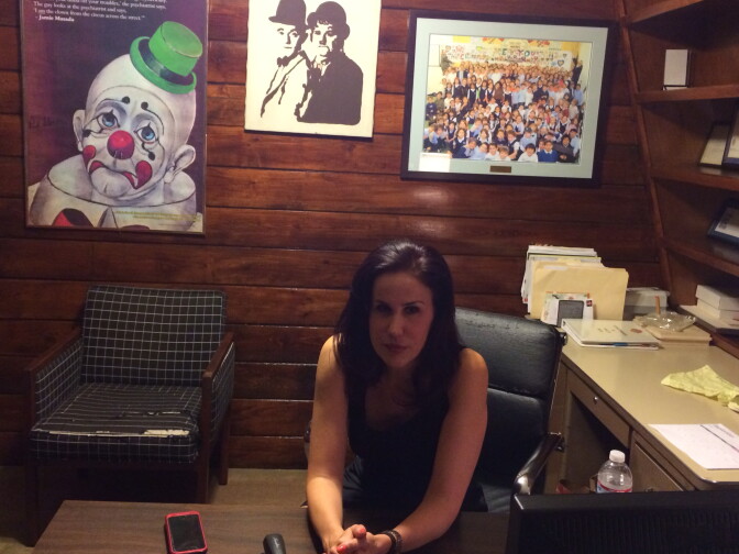 Dr. Ildiko Tabori started offering therapy to comedians at the Laugh Factory about three-and-a-half years ago.