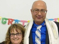 Nicholas Thalasinos and his wife, Jennifer. Nicholas, a Messianic Jew and health inspector, perished in the attack. 