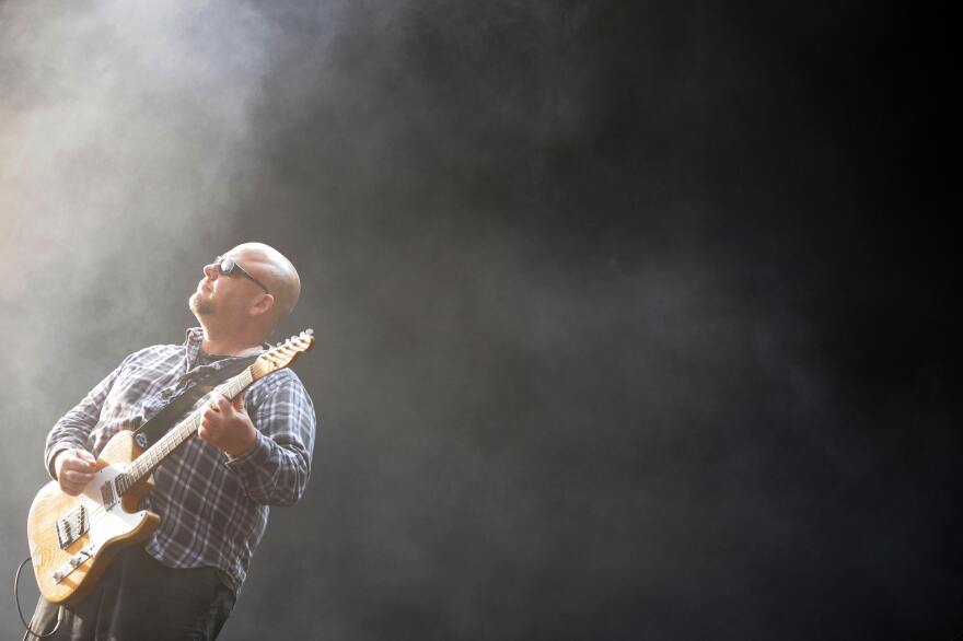 Black Francis (aka Frank Black), frontman of the Pixies, performs on stage at the 13th Hurricane Festival in Scheessel, northern Germany, on June 20, 2009.