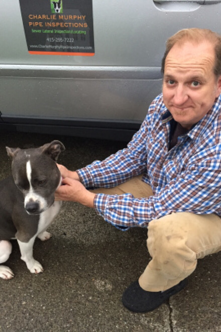 Charlie Murphy, a sewer pipe inspector in San Rafael, signed up for health insurance through Covered California last year. He recently lost 20 pounds after a doctor’s checkup.