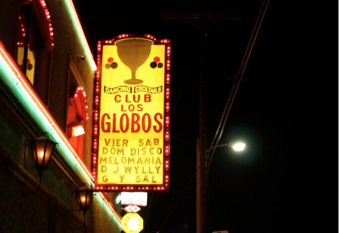 Club Los Globos in Silver Lake 