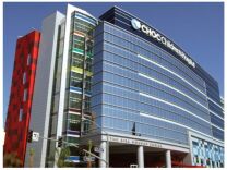 The Bill Holmes Tower East View.