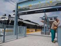 Los Angeles' first section of the Expo Rail line project is finished with the new Culver City station opening just days ago.