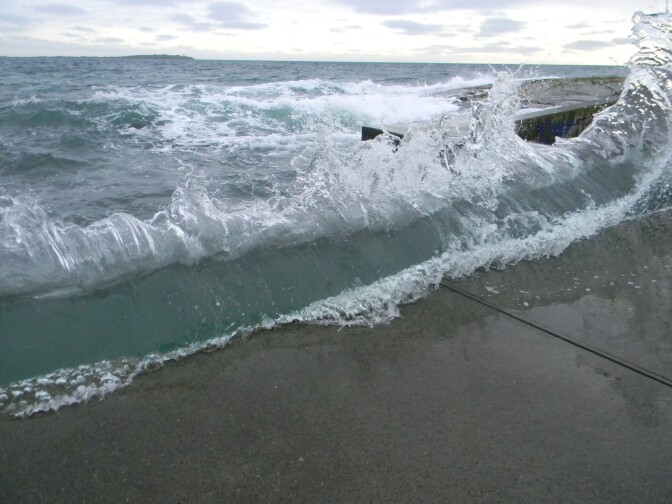 File photo: During three winter months every year, the backbeat of California's coast changes. King Tides, the highest highs and lowest lows, offer a glimpse of sea level rise. 