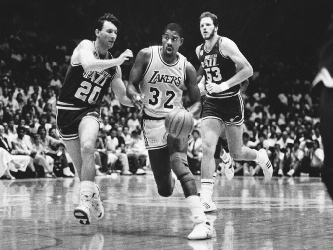 1988: The Lakers defeated Dallas in the conference finals and went on to the NBA finals, where they then defeated Detroit for the championship title. 