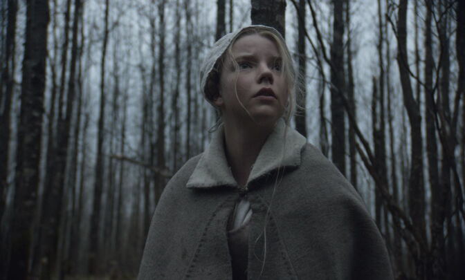 Still from the 2015 film, The Witch starring Anya Taylor-Joy. 