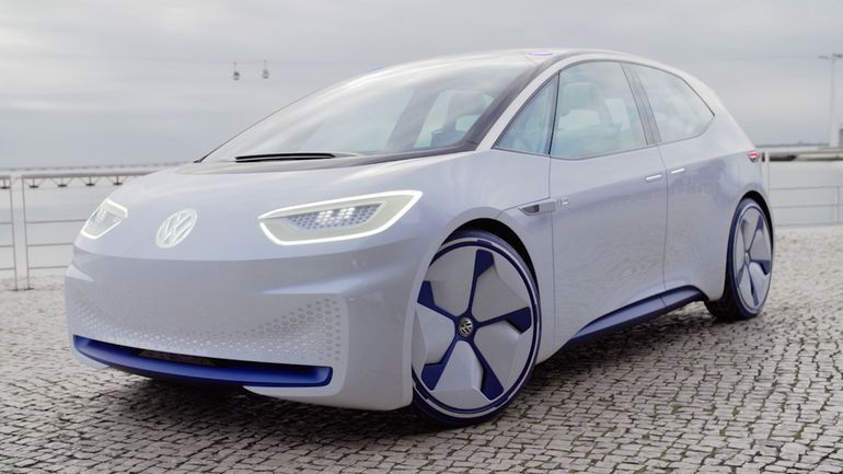 The Volkswagen ID is one of three battery-electric concepts Volkswagen will put into production.