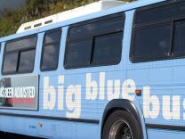 Santa Monica's Big Blue Bus.