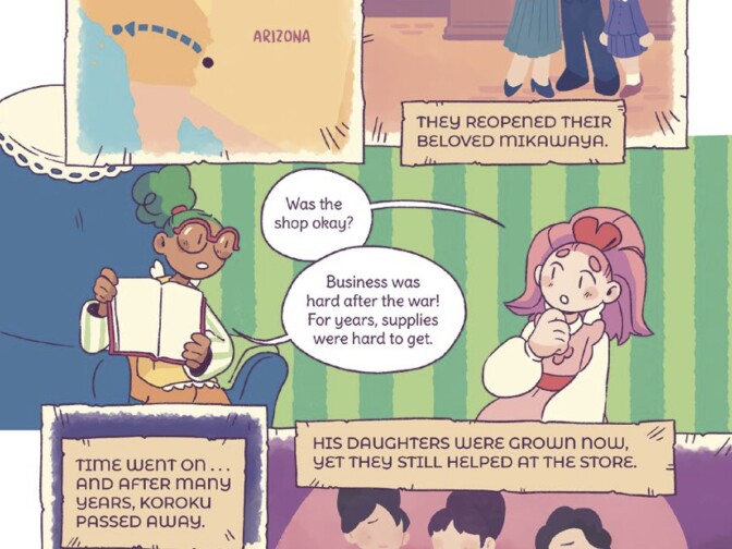 From the graphic novel Yummy: A History of Desserts