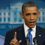 U.S. President Barack Obama speaks during a news conference in the Brady Press Briefing Room at the White House in Washington, DC, July 11, 2011.
